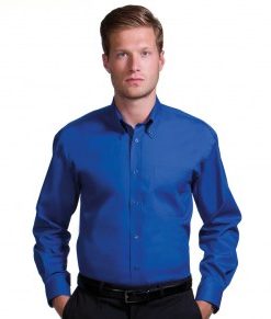 Kustom Kit KK105 long sleeve Oxford shirts.