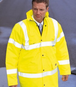 DICKIES WD041 HIGH VISIBILITY MOTORWAY SAFETY JACKETS 1